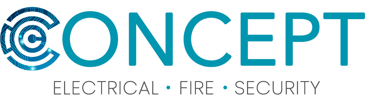 Concept Electrical Fire & Security